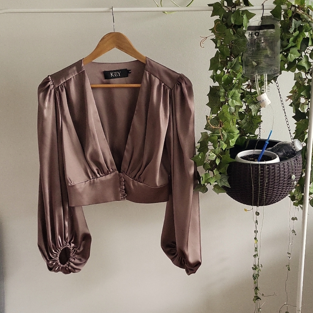 Sattin blouse